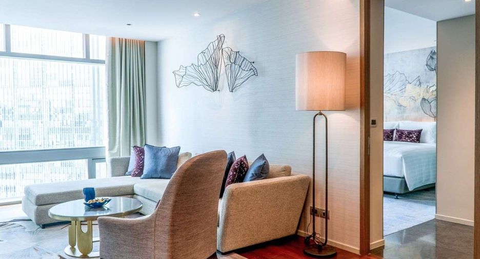 Condo en alquiler de 2 habitaciones en Pathum Wan, Bangkok