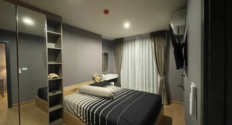 Wohnung zur Miete mit 1 Zimmer in Huai Khwang, Bangkok