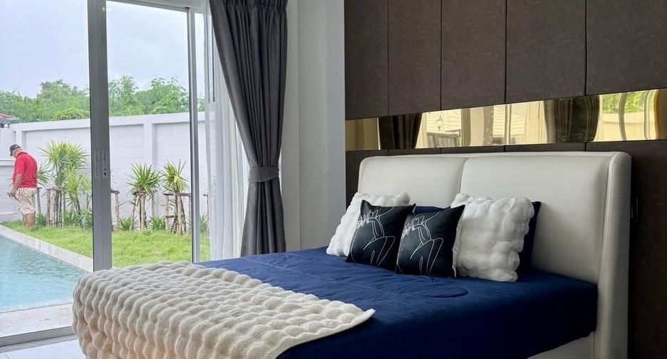À louer 4 chambres villa à Jomtien, Pattaya