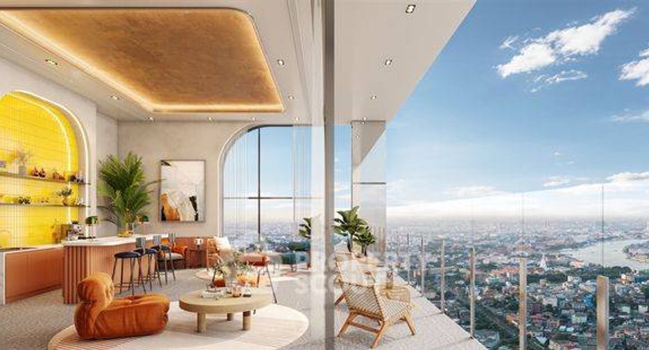 Wohnung zum Kauf mit 2 Zimmer in Khlong San, Bangkok