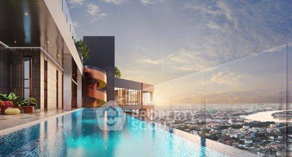 For sale 2 bedrooms condo in Khlong San, Bangkok