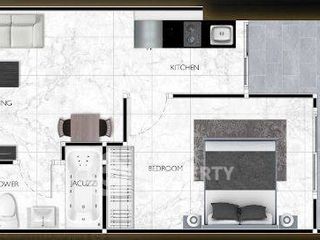 For sale 1 bed condo in Bang Lamung, Chonburi