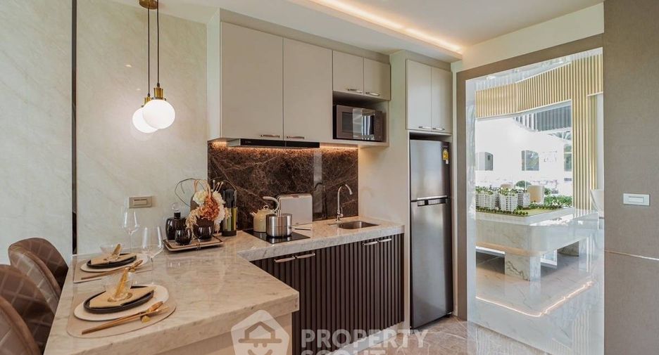 À vendre 1 chambre condo à Bang Lamung, Chonburi