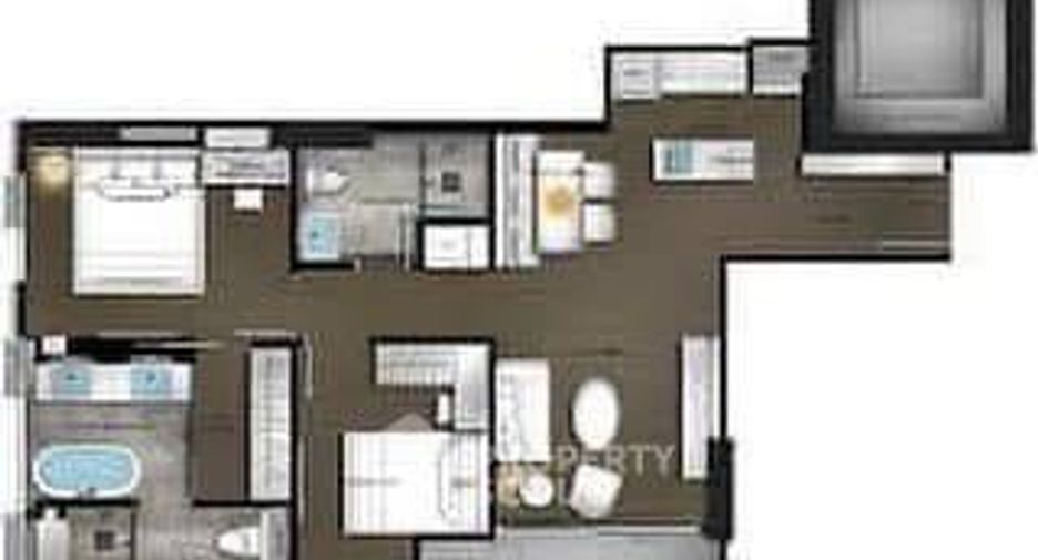 For sale 2 bedrooms condo in Sathon, Bangkok