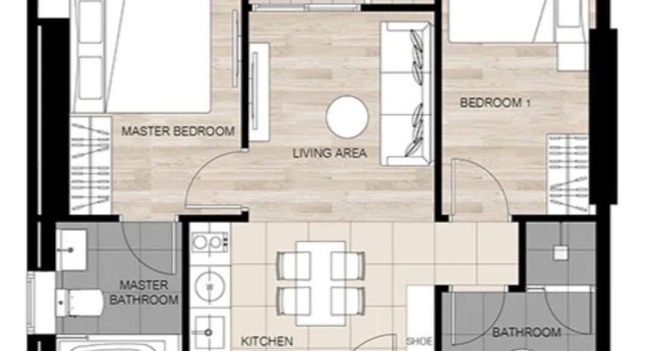 ขาย 2 ห้องนอน คอนโด ใน คลองเตย, กรุงเทพฯ
