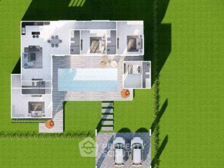 Villa zum Kauf mit 4 Zimmer in Bang Lamung, Chonburi