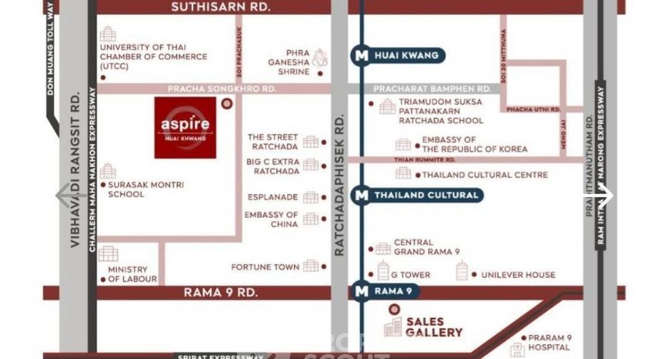 Condo en venta de 1 habitaciones en Din Daeng, Bangkok