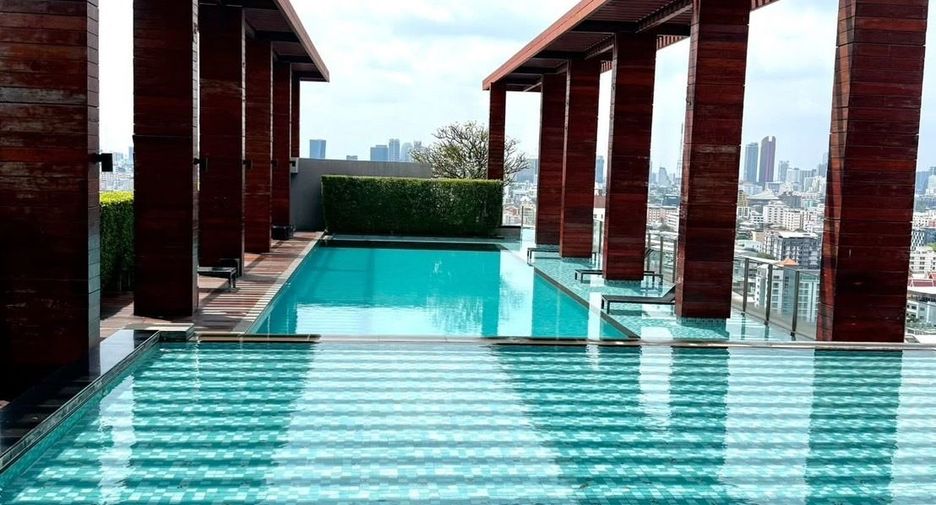 For rent 1 bed condo in Huai Khwang, Bangkok