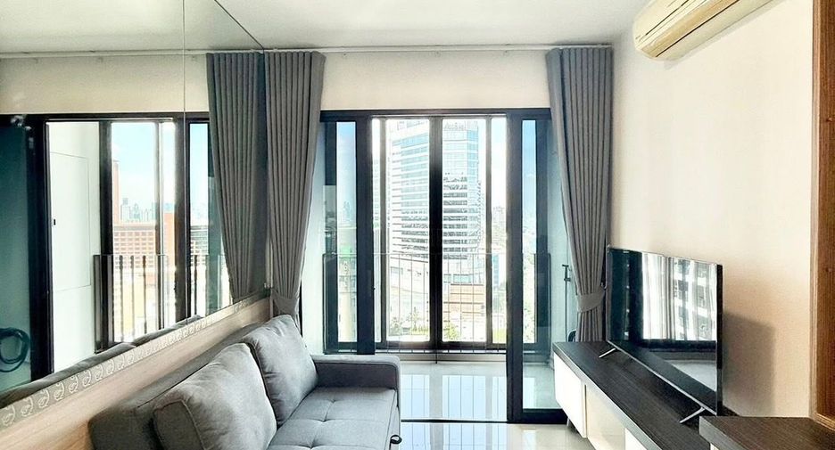 For rent 1 bed condo in Huai Khwang, Bangkok