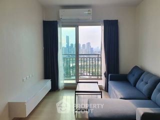 For rent 2 bedrooms condo in Huai Khwang, Bangkok
