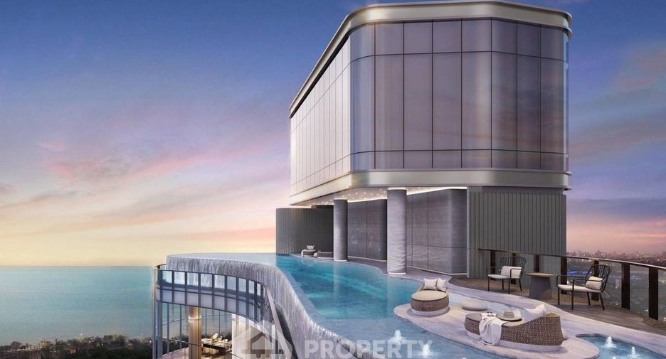 À vendre 2 chambres condo à Jomtien, Pattaya