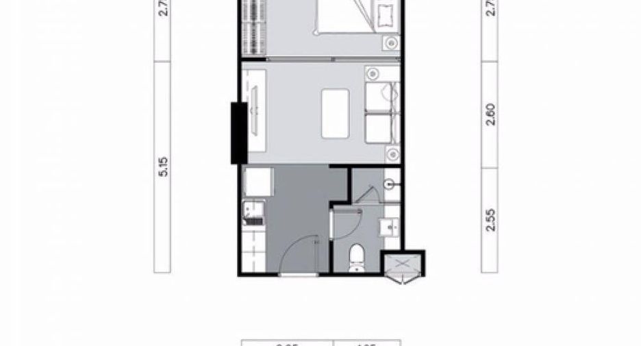 For sale 1 bed condo in Khlong San, Bangkok