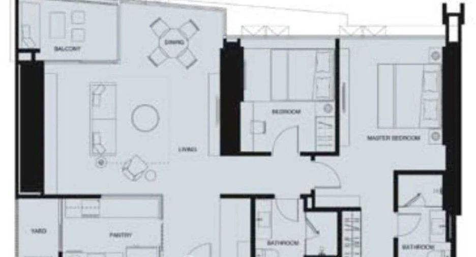 For sale 2 bedrooms condo in Dusit, Bangkok
