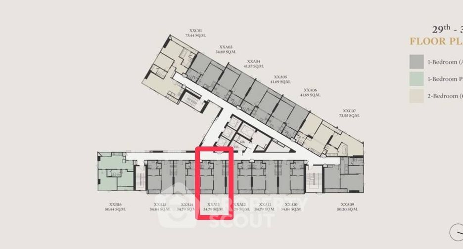 Condo en venta de 1 habitaciones en Chatuchak, Bangkok