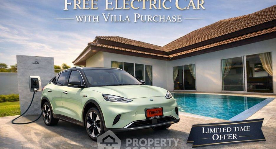 À vendre 3 chambres villa à Huay Yai, Pattaya