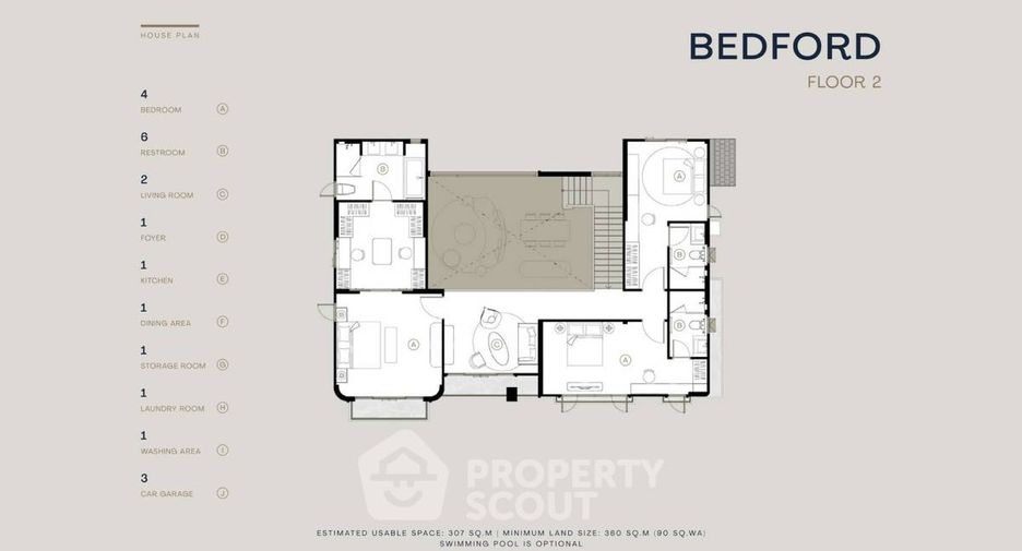 For sale 4 bedrooms house in Bang Lamung, Chonburi