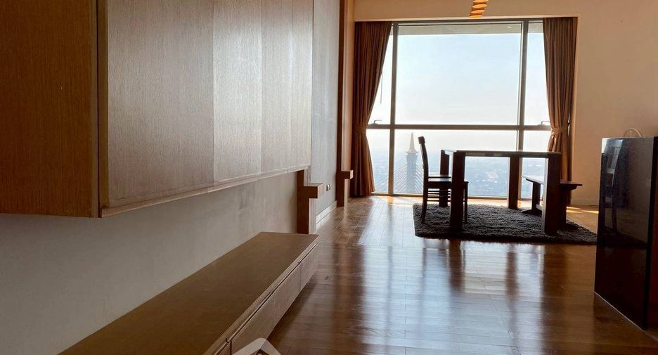 For rent and for sale 2 bedrooms condo in Yan Nawa, Bangkok