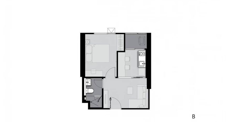 For sale 1 bed condo in Huai Khwang, Bangkok