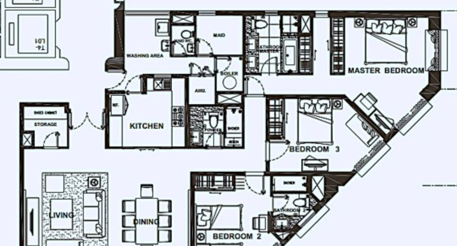 For sale 3 bedrooms condo in Pathum Wan, Bangkok