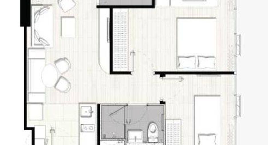 For sale 2 ベッドルーム condo in Chatuchak, Bangkok