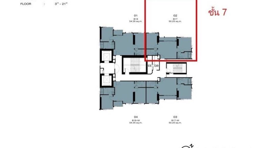 For sale 2 bedrooms condo in Rat Burana, Bangkok
