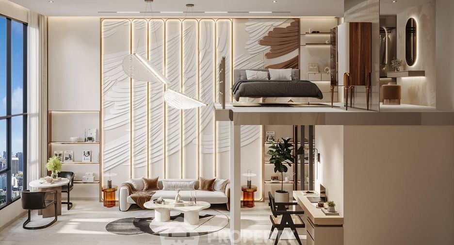 À vendre 1 chambre condo à Din Daeng, Bangkok