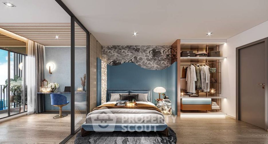 À vendre 1 chambre condo à Din Daeng, Bangkok