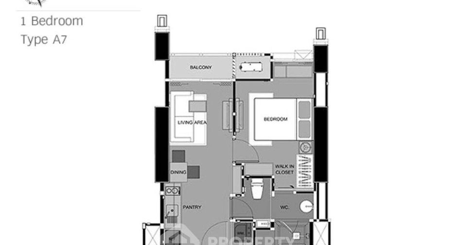 For sale 1 bed condo in Phaya Thai, Bangkok