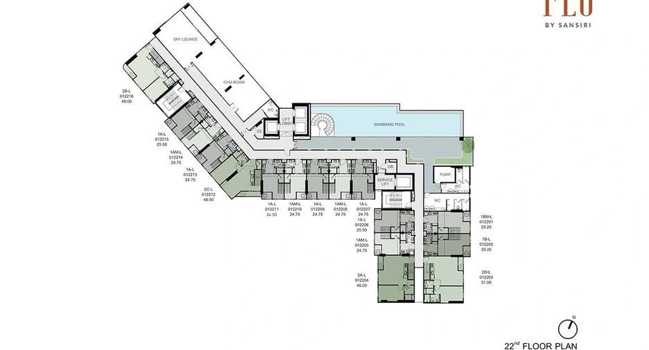 Wohnung zum Kauf mit 1 Zimmer in Khlong San, Bangkok