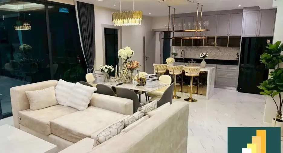 For rent 4 bedrooms house in Jomtien, Pattaya