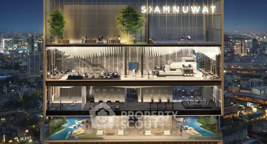 For sale 1 bed condo in Pathum Wan, Bangkok