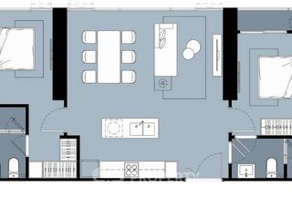 Wohnung zum Kauf mit 2 Zimmer in Khlong San, Bangkok