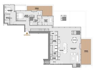 Condo en venta de 2 habitaciones en Sathon, Bangkok
