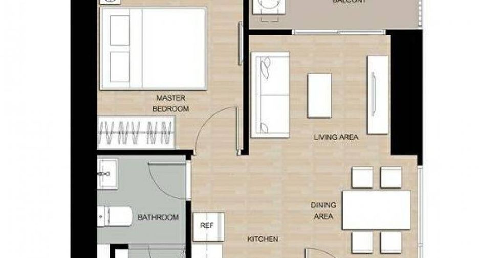 Wohnung zum Kauf mit 1 Zimmer in Bang Sue, Bangkok