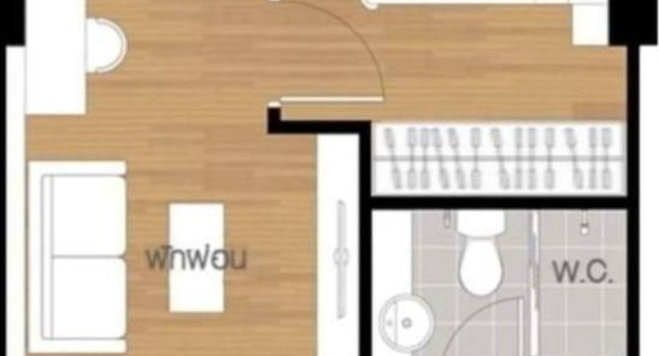 For sale 1 bed condo in Yan Nawa, Bangkok