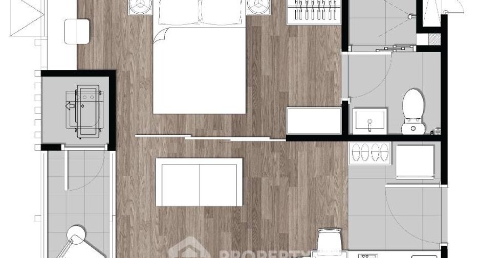 For sale 1 bed condo in Suan Luang, Bangkok