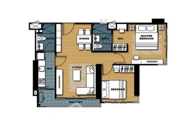 For sale 1 bed condo in Bang Phlat, Bangkok