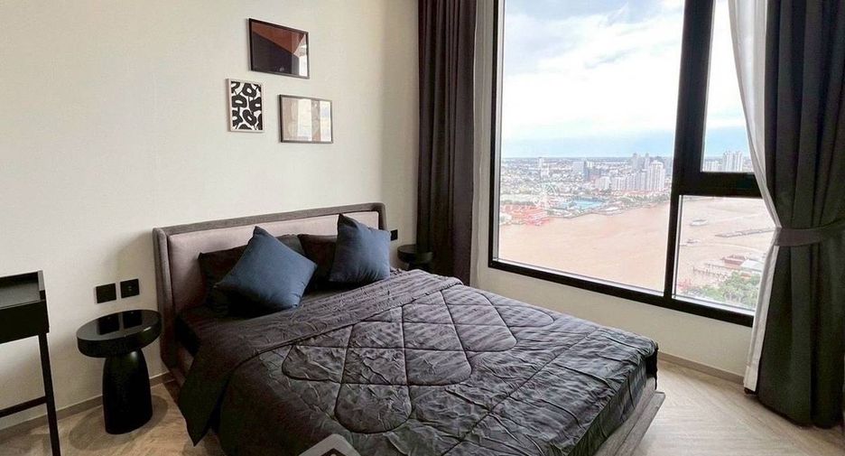For rent 2 bedrooms condo in Khlong San, Bangkok