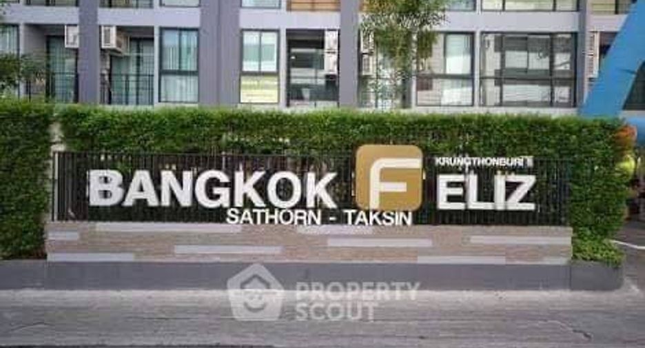 For rent 2 bedrooms condo in Khlong San, Bangkok