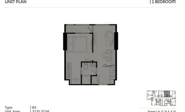 For sale 1 bed condo in Huai Khwang, Bangkok