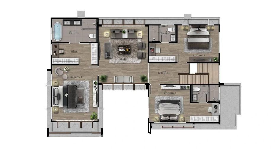 Haus zum Kauf mit 4 Zimmer in Bang Kapi, Bangkok