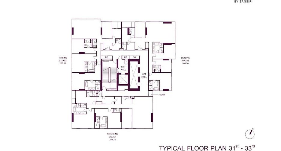 For sale 3 bedrooms condo in Sathon, Bangkok