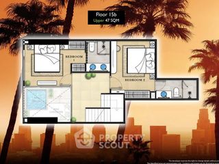 Condo en venta de 2 habitaciones en Bang Lamung, Chonburi