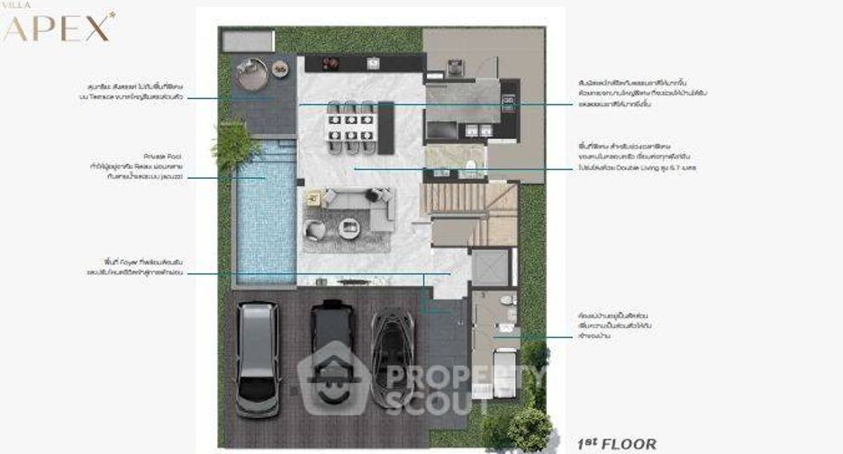 Haus zum Kauf mit 3 Zimmer in Huai Khwang, Bangkok