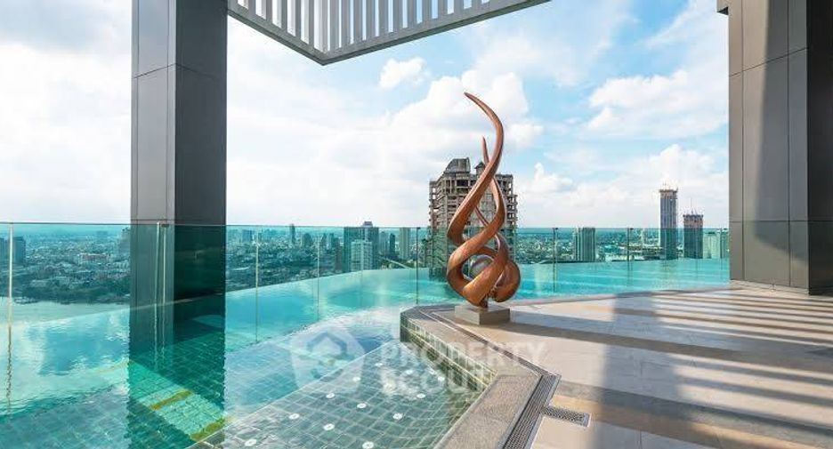 For rent 2 bedrooms condo in Sathon, Bangkok