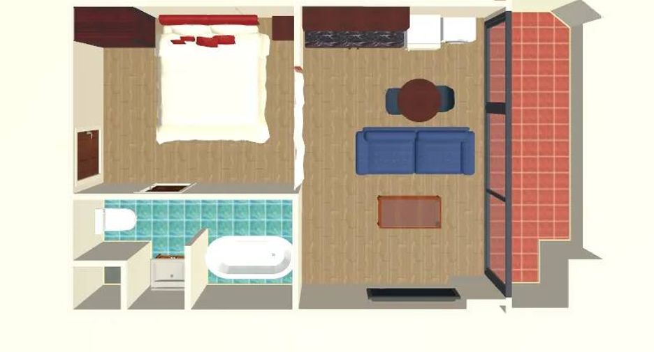 For rent 1 bed apartment in Khlong Toei, Bangkok