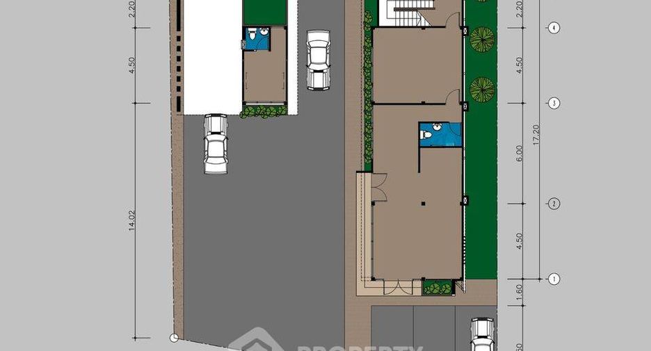 For rent 7 bedrooms townhouse in Si Racha, Chonburi