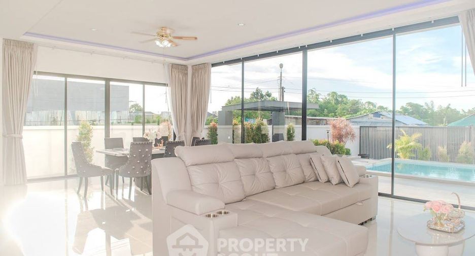 For rent 4 bedrooms house in Bang Lamung, Chonburi
