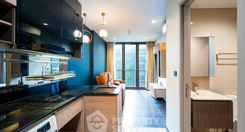For rent 1 bed condo in Huai Khwang, Bangkok