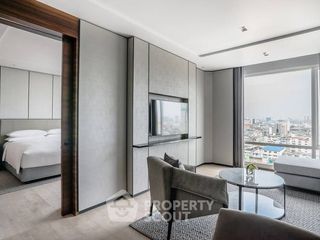 À louer 1 chambre appartement à Bang Rak, Bangkok
